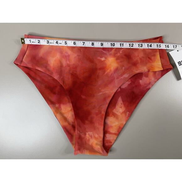 Fused Hawaii Haleakala Bikini Bottom Sz XL Red Summer Vacation Tropical Beach - Picture 4 of 9